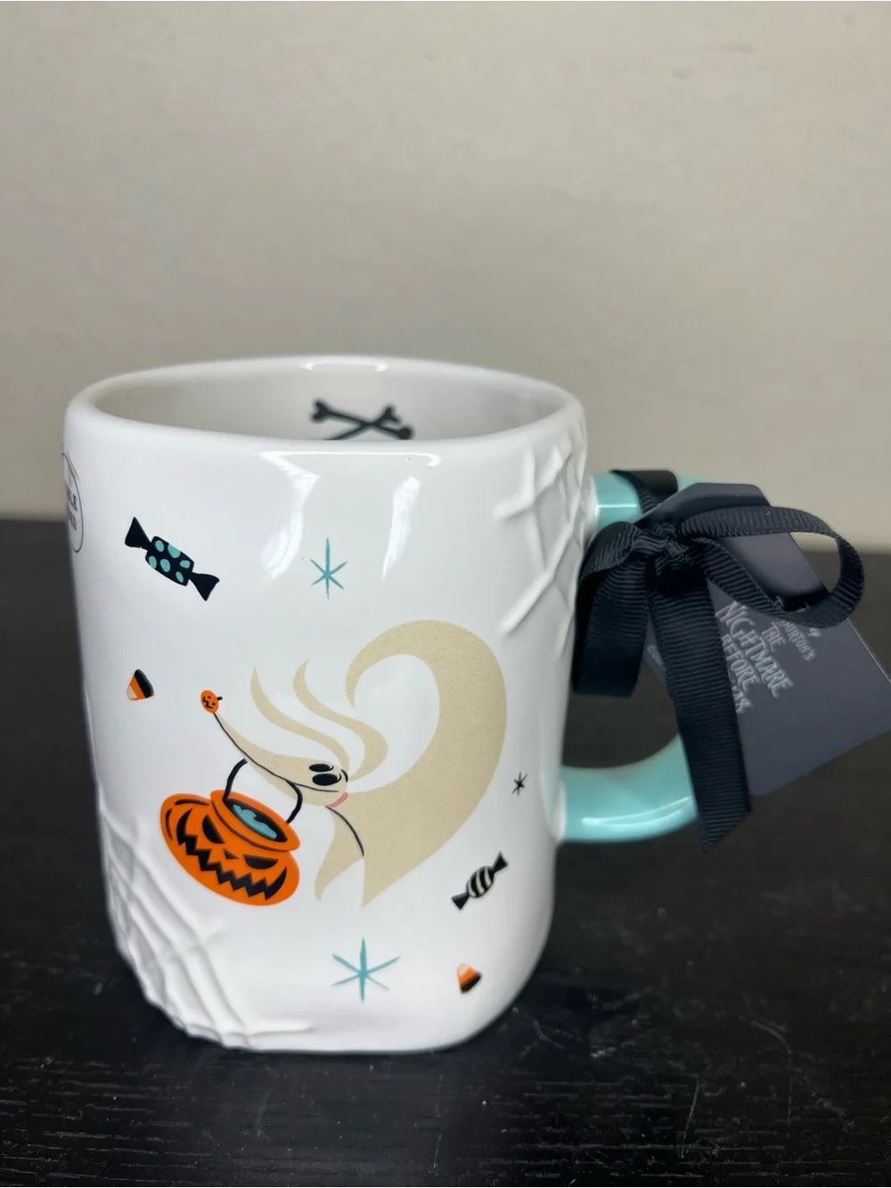 NEW Rae Dunn x The Nightmare Before Christmas Zero Halloween Mug